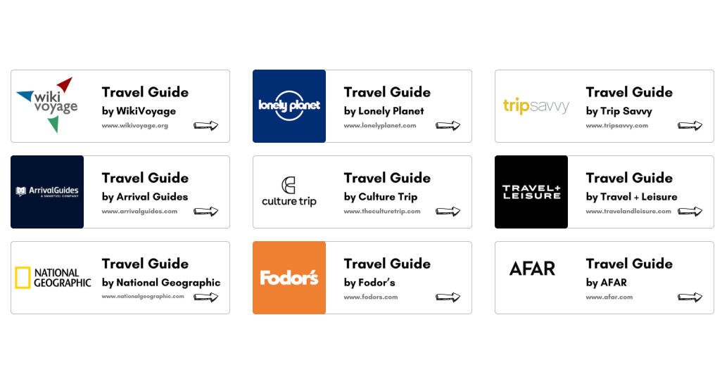 Preview of publication guide section in Greece Travel Research by Feral Travel